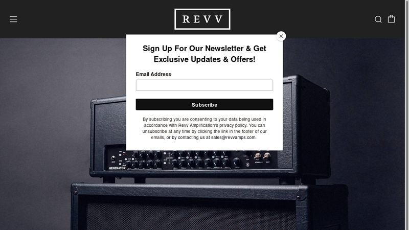 Revv Amplification - Guitar Amps, Pedals, and Cabinets