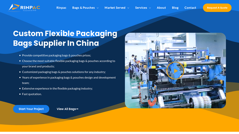 Image of Top Custom Flexible Packaging Bags & Pouches Supplier