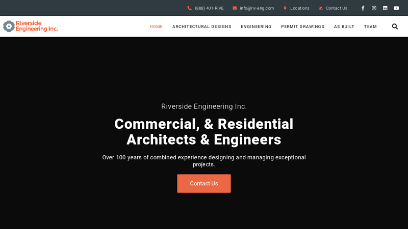 Architects, Structural Engineers, & Permit Drawings | Riverside Engineering Inc.