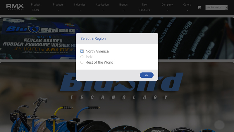 RMX Industries : Evolution of general purpose hoses - Blubird | Bluseal | Oilshield | Avagard | Ag-Lite | Blushield | Impulse; RMX Industries : Evolution of general purpose hoses - Blubird | Bluseal | Oilshield | Avagard | Ag-Lite | Blushield | Impulse