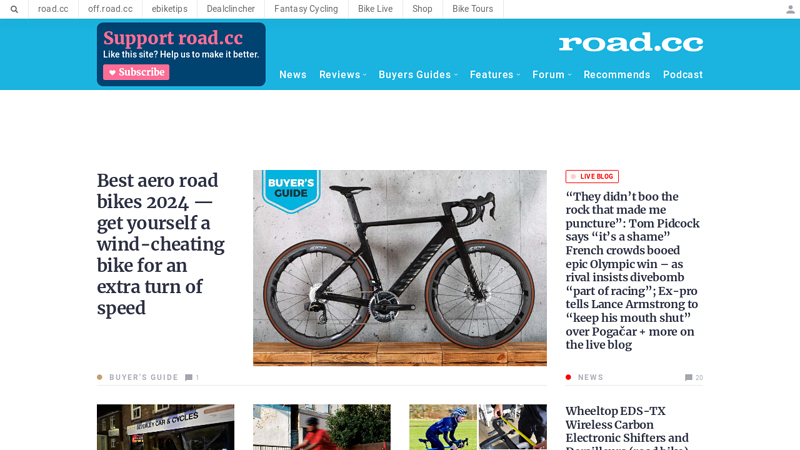 Cycling News | Bike Reviews | road.cc