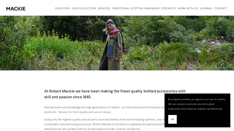 Mackie | Luxury Scottish Knitted Hats, Scarves & Gloves