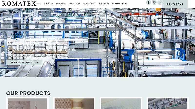 Textile Manufacturer | Stitchbond - Romatex South Africa