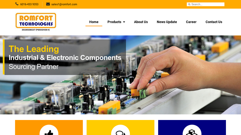 PCB | Connectors & Switches | Wire Harness Penang | Romfort Technologies