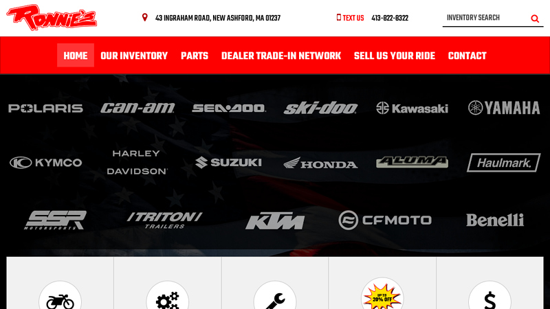 Buy & Sell Motorcycles, ATVs, Side by Sides, Snowmobiles | Ronnie