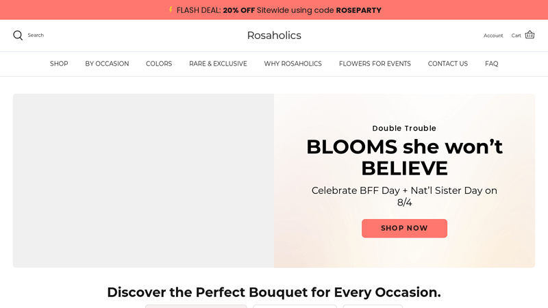 Rosaholics | Fresh Flowers Farm to Door | Shop Quality Roses