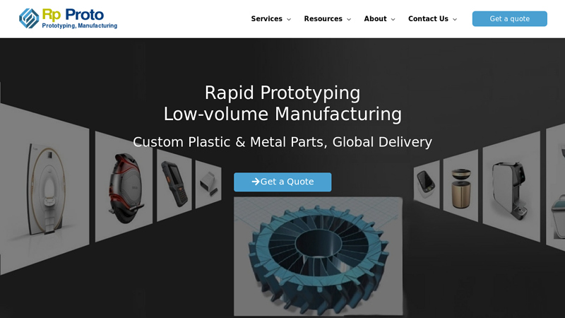 Image of Rapid Prototyping & Low-Volume Manufacturing Services China | RpProto