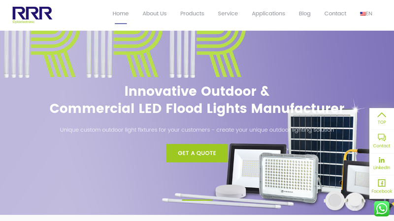 Leading LED Flood Light Manufacturer and Supplier, Led Ceiling Downlights, Germicidal UV Light -