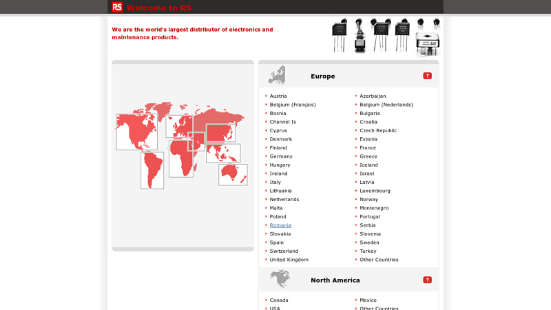 Image of RS: Industrial Solutions and Product Distributor in 32 Countries