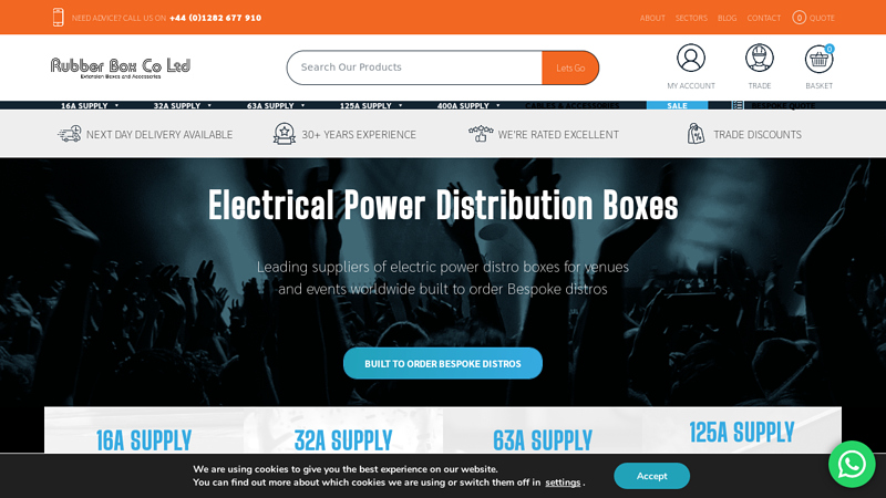 Power Distribution Boxes | Electrical Power Distros | Rubber Box