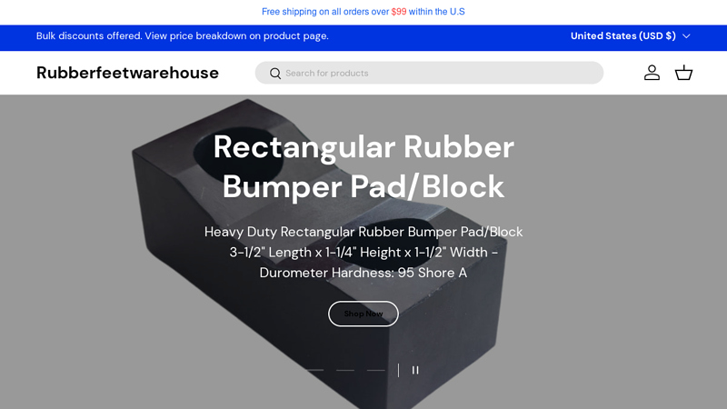 Rubber Feet, Rubber Grommets, Vibration Isolation Mounts, Washers C Rubberfeetwarehouse