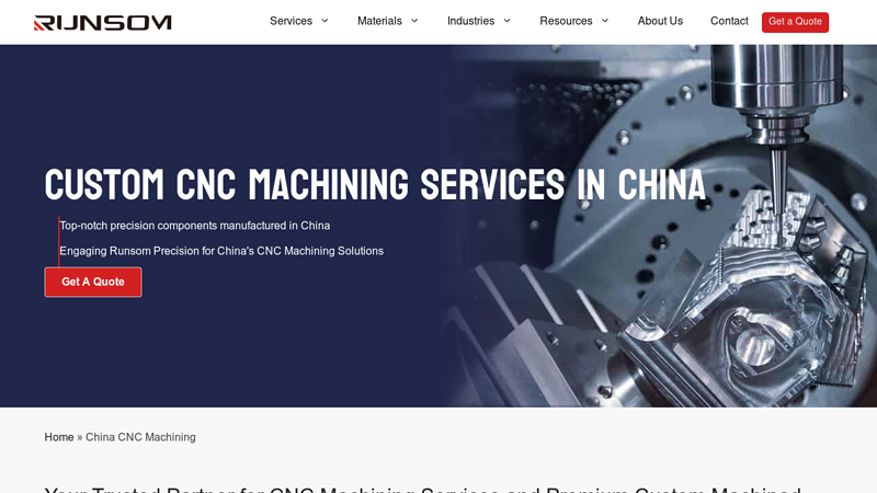 Image of Top 11 CNC Machining Companies in China 2024