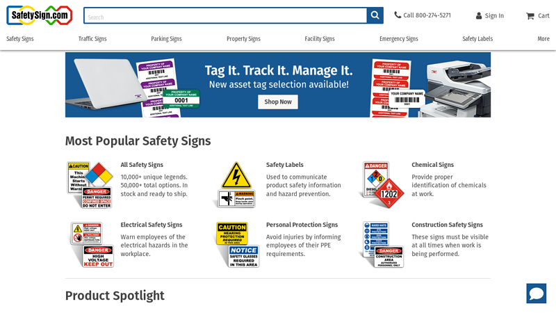 Safety Signs: OSHA & ANSI Compliant - SafetySign.com