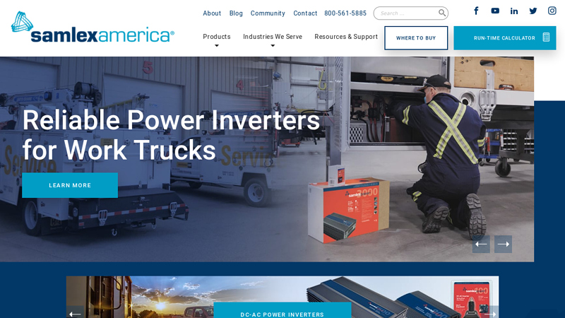 Samlex America | Power Inverters, Battery Chargers, Solar Panel Kits