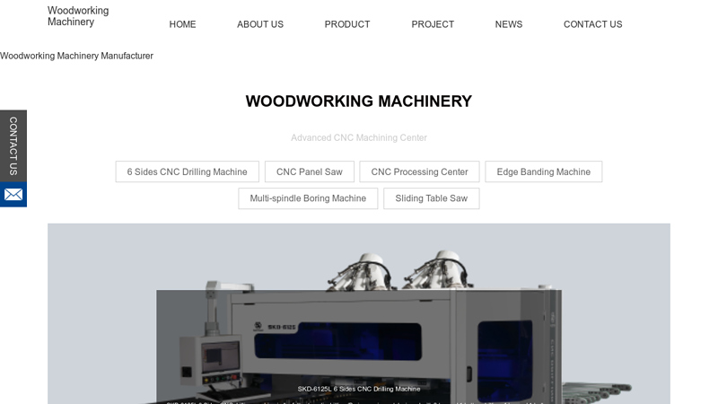 Woodworking Machinery | CNC Machining Center - Sandar