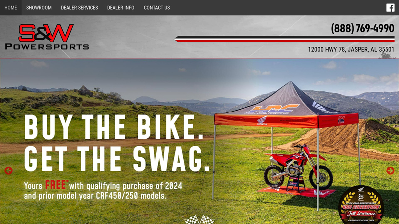 S&W Powersports: Honda & Yamaha Dealer, Jasper AL | UTVs, ATVs, Motorcycles