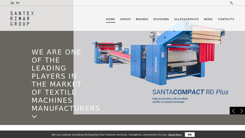 Santex Rimar Group | Textile Machinery Manufacturers