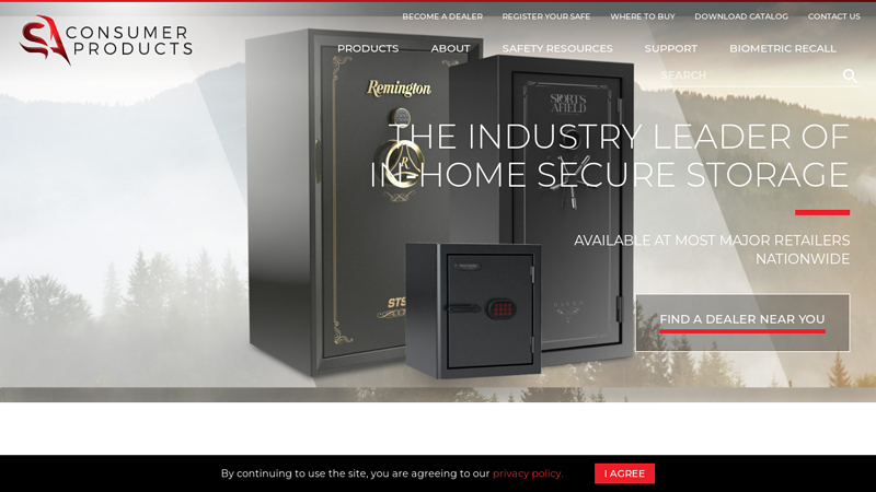 Gun Safes, Fire Safes, & Home Safes | SA Consumer Products