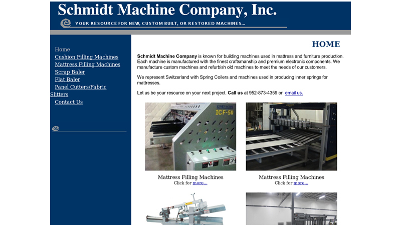 Schmidt Machine Company, Inc. - Home