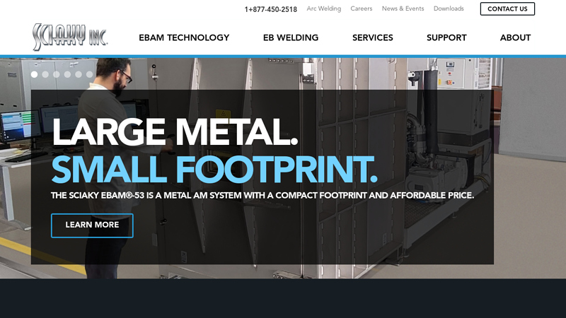 Sciaky, Inc. | Metal Additive Manufacturing | EB Welding