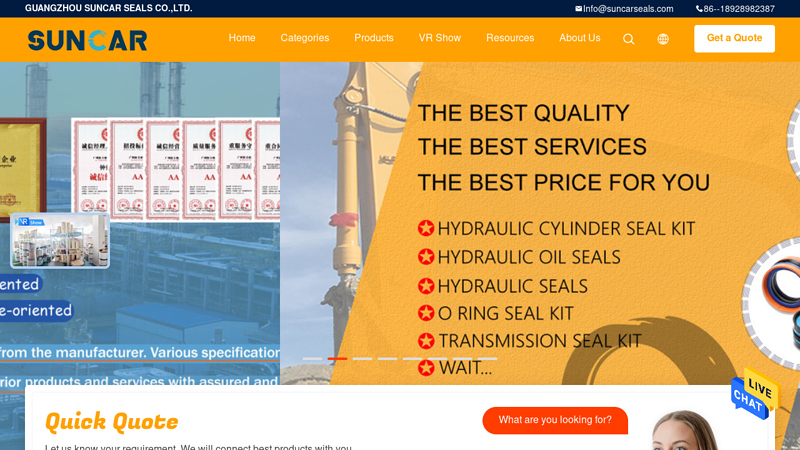 Quality Hydraulic Oil Seals & Hydraulic Seals factory from China