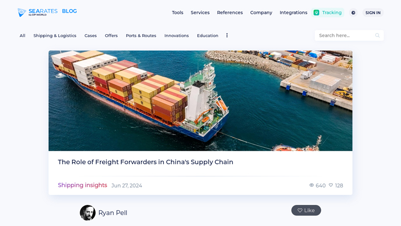 Image of The Role of Freight Forwarders in China