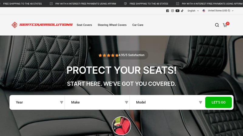 Seat Cover Solutions - Luxury Seat Covers for Cars and Trucks