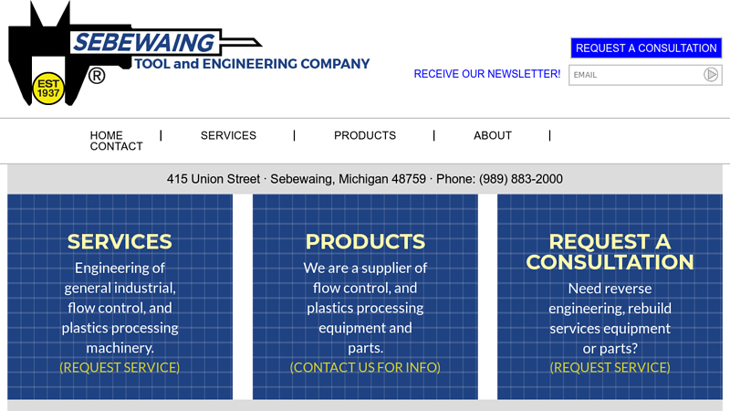 Home | Sebewaing Tool and Engineering Company | Michigan