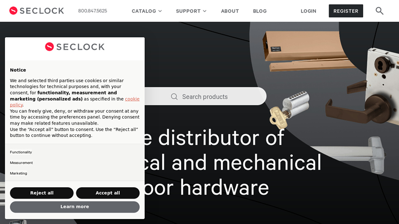 SECLOCK | B2B Electrical & Mechanical Commercial Door Hardware