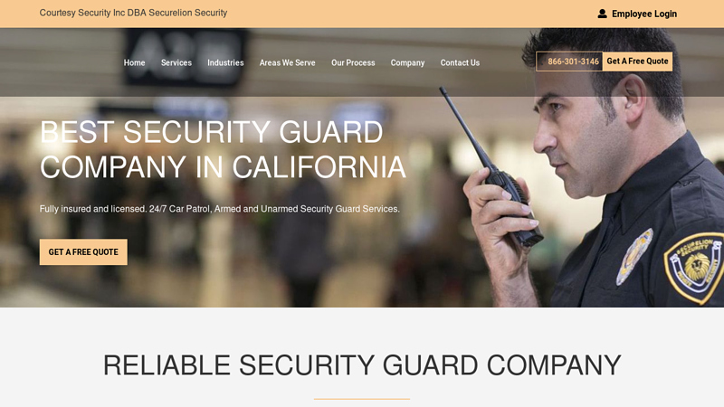 Security Guard Company California | Securelion SecuritySecurelion Security