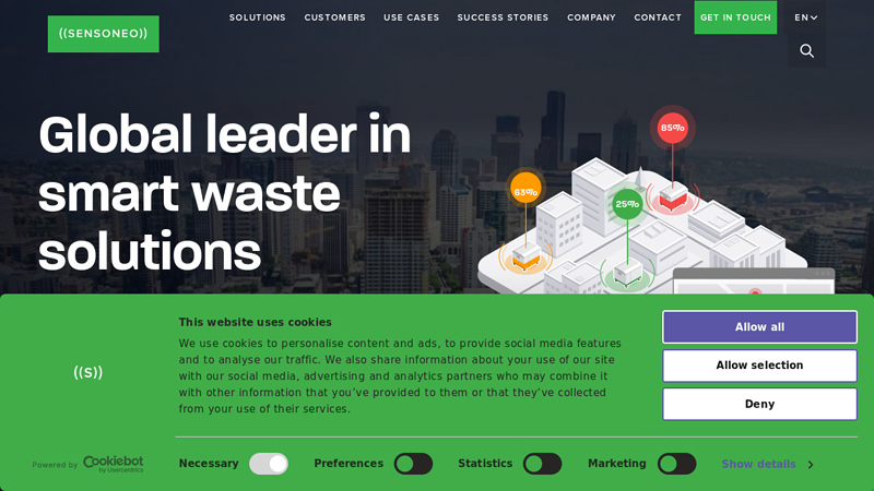 Smart Waste Management Company | SENSONEO