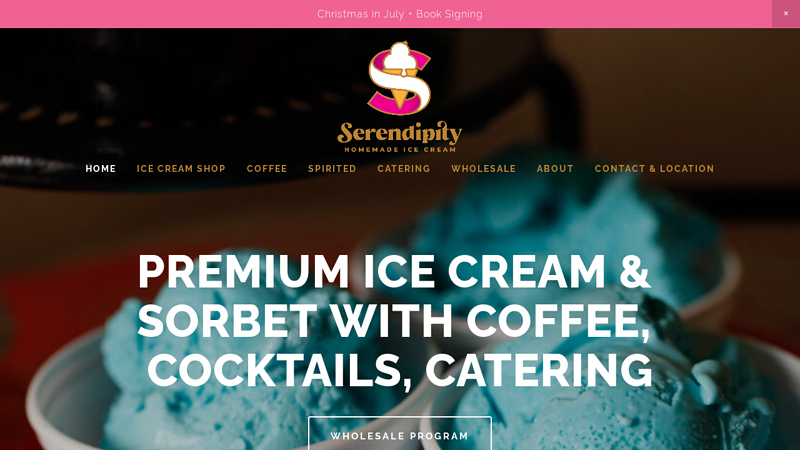 Serendipity Ice Cream | Coffee, Cocktails, Catering