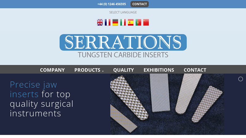 Serrations UK - tungsten carbide inserts - Super Grip-it - Super Rasp