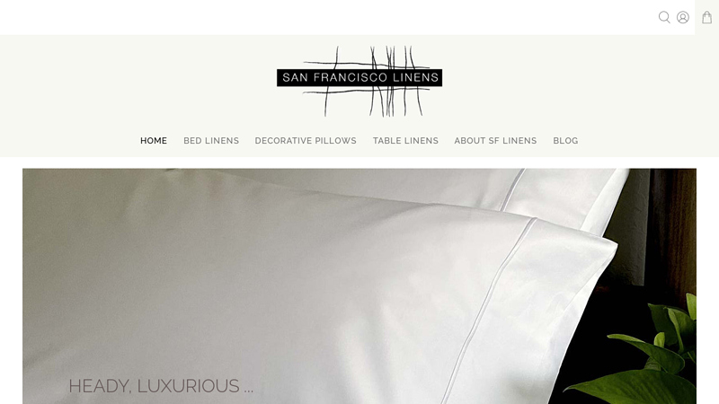 San Francisco Linens: Legendary Sheeting & Textiles