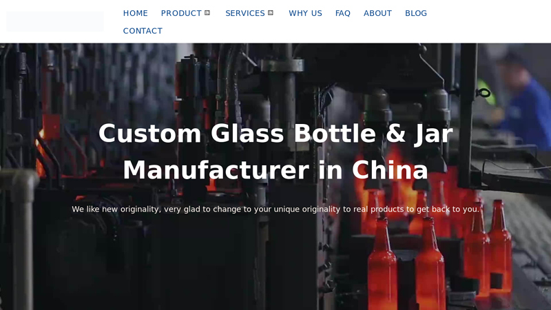 Image of China glass bottle manufacturers, Custom Glass Bottle Manufacturers ...