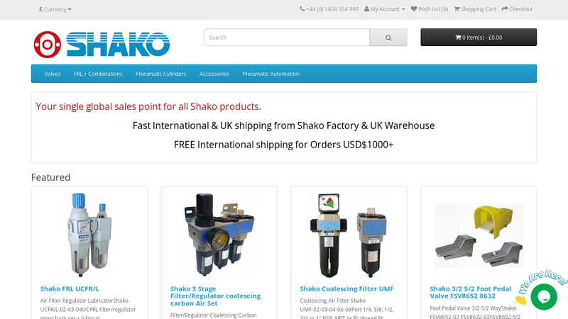 Shako Online Sales