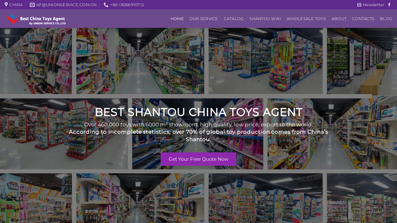 BEST SHANTOU CHINA TOYS AGENT