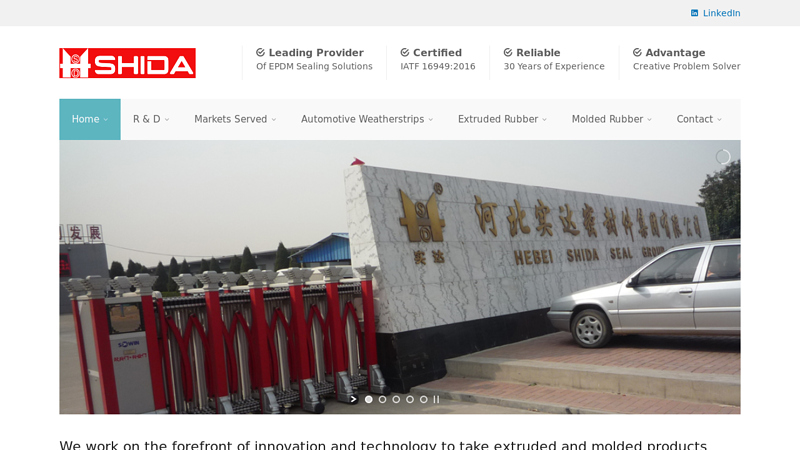 Home | Hebei Shida Seal Group - China EPDM Rubber Extrusions & Seals