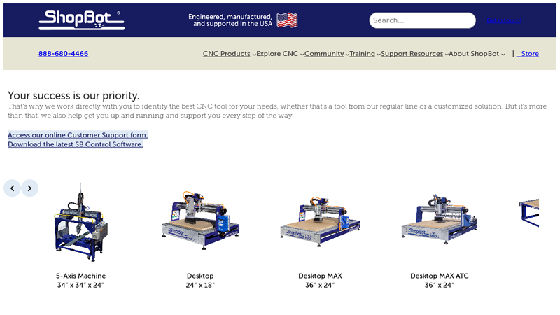 Top CNC Router Manufacturer | ShopBot Tools | Made in USA