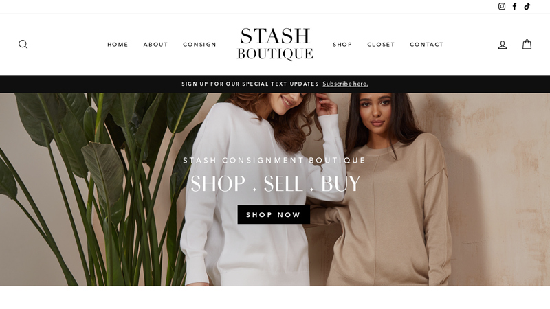 Stash Boutique Consignment | Designer Consignment Boutiques Online