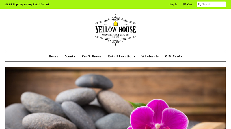 Yellow House Scented Simmering Oil