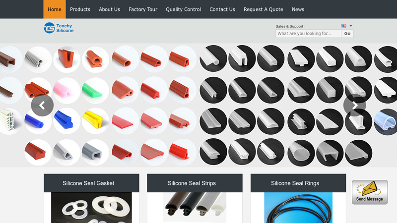 Quality Silicone Seal Gasket & Silicone Seal Strips factory from China