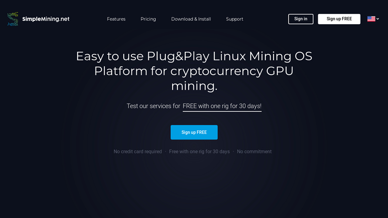 Best GPU Mining OS with cloud dashboard - cryptocurrency mining software on GPU rigs | Bitcoin, Ethereum | SimpleMining.net