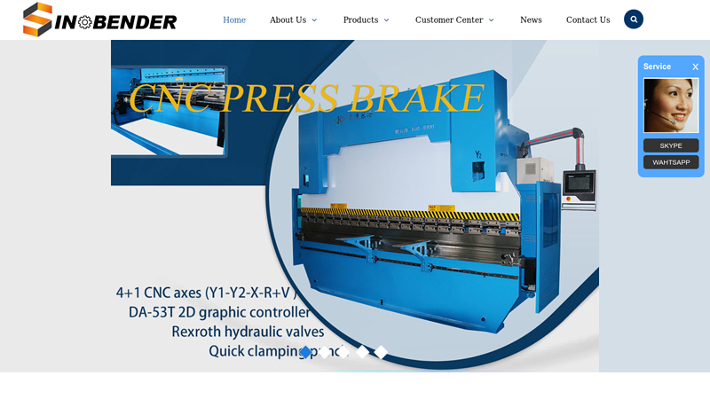 shearing machine, press brake, plate bending machine, ironworker, hydraulic press, mechanical press, ironworker, pipe bending-SINOBENDER INDUSTRIAL CO.,LTD