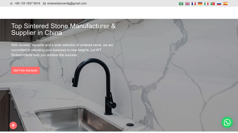 Image of Top Sintered Stone Manufacturer and Supplier from China