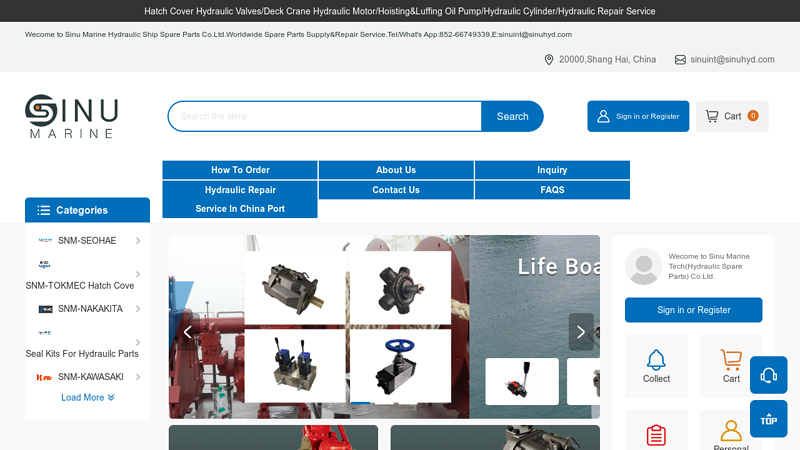 Hydraulic Ship Spare Parts Supply And Repair,hatch hydraulic equipment supplier,Hydraulic spare parts repair.