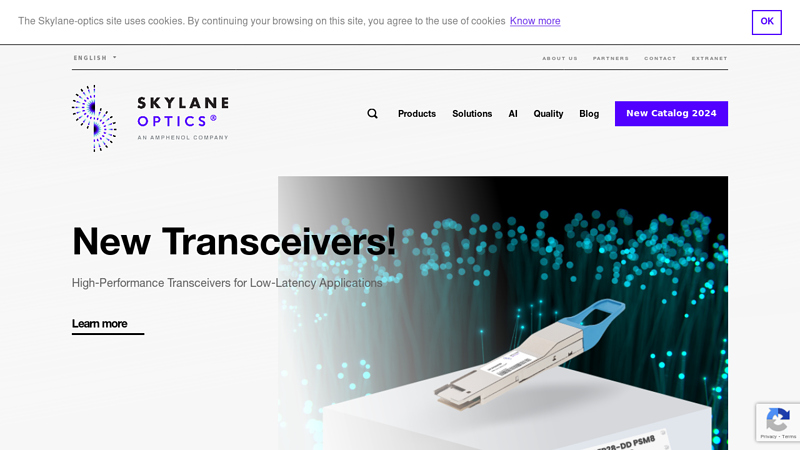 Leading provider of transceivers for optical communication - Skylane Optics