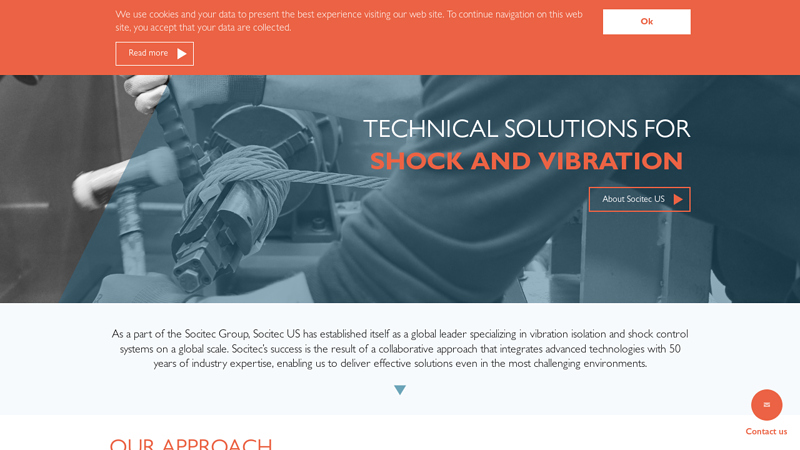 Socitec-US: Shock & Vibration Protection, Control & Isolation Solutions