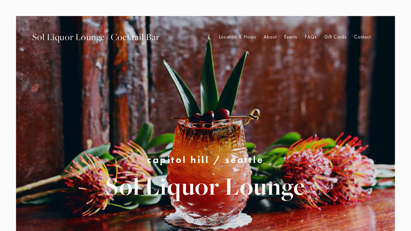 Sol Liquor Lounge | Cocktail Bar