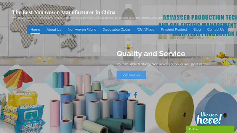 The Best Non woven Fabric Manufacturer in China